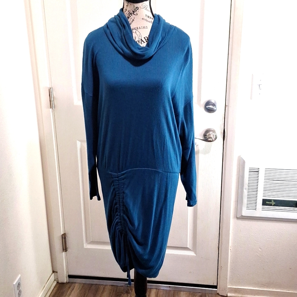 Freepeople Sun Down Cowl Neck Sz M Women's Dress